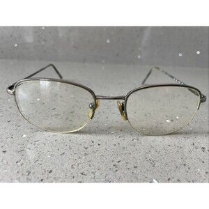 Sferoflex 2078 284 Silver Eyeglasses Half Rim 51-20-130 FRAMES ONLY Italy
